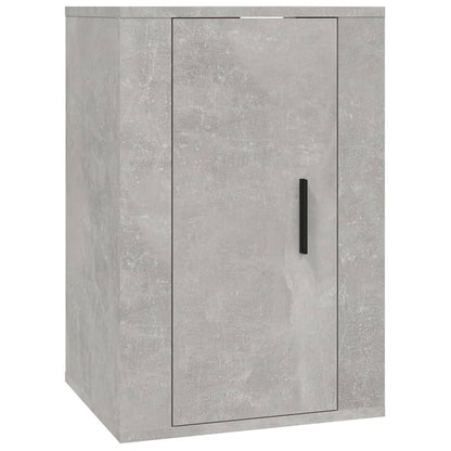 Set di Mobili Porta TV 3 pz Grigio Cemento in Legno Multistrato - homemem39