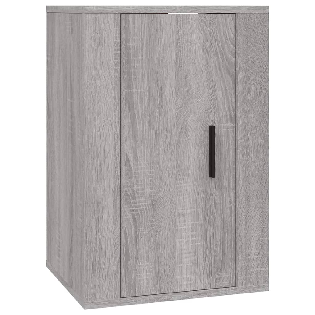 Set di Mobili Porta TV 4 pz Grigio Sonoma in Legno Multistrato - homemem39