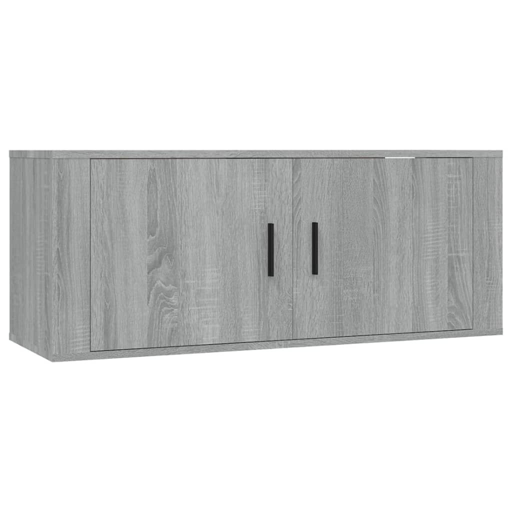 Set di Mobili Porta TV 5 pz Grigio Sonoma in Legno Multistrato - homemem39