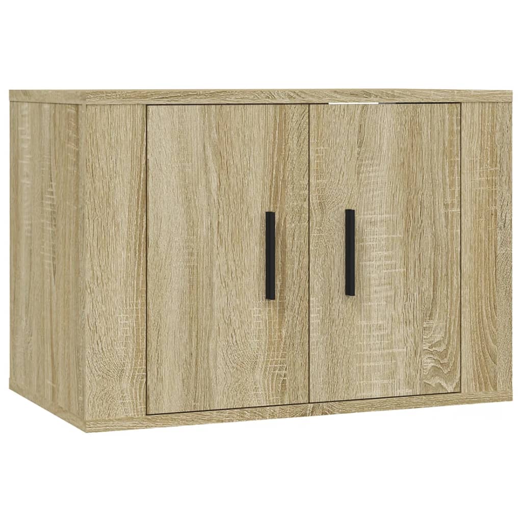 Set di Mobili Porta TV 5 pz Rovere Sonoma in Legno Multistrato - homemem39