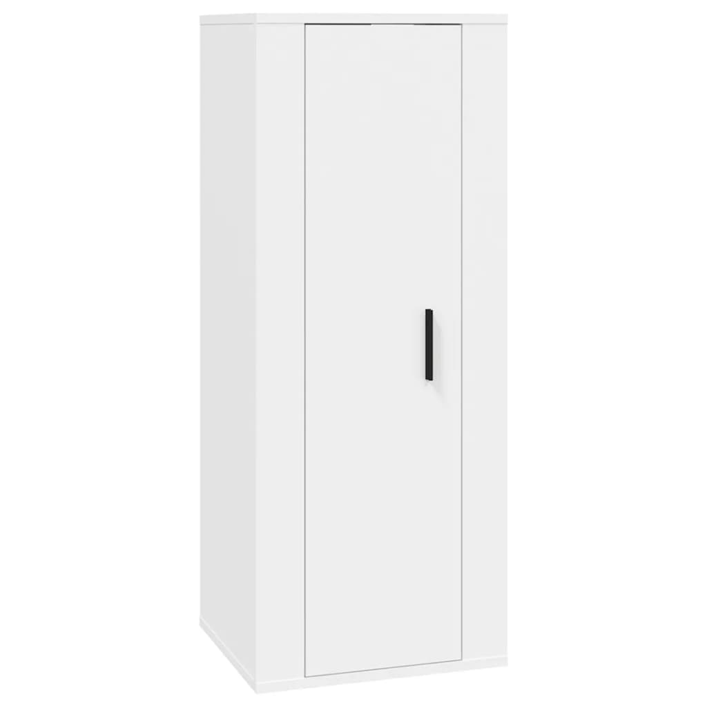 Set di Mobili Porta TV 5 pz Bianco in Legno Multistrato - homemem39