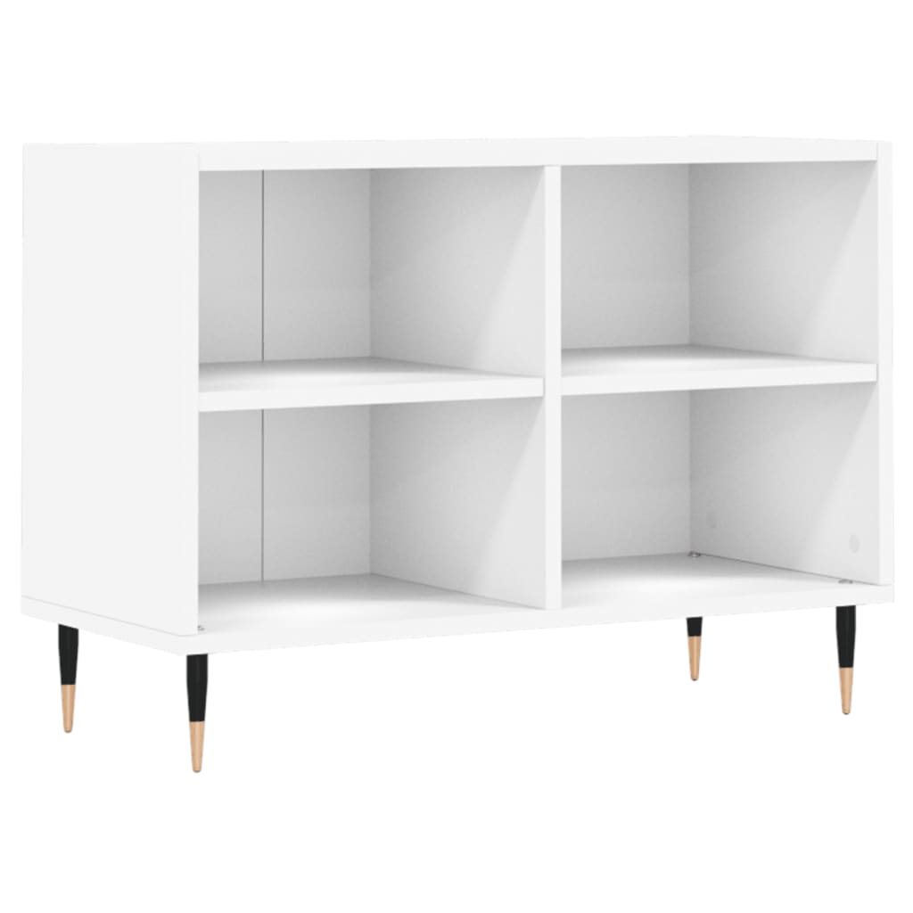 Mobile Porta TV Bianco 69,5x30x50 cm in Legno Multistrato - homemem39