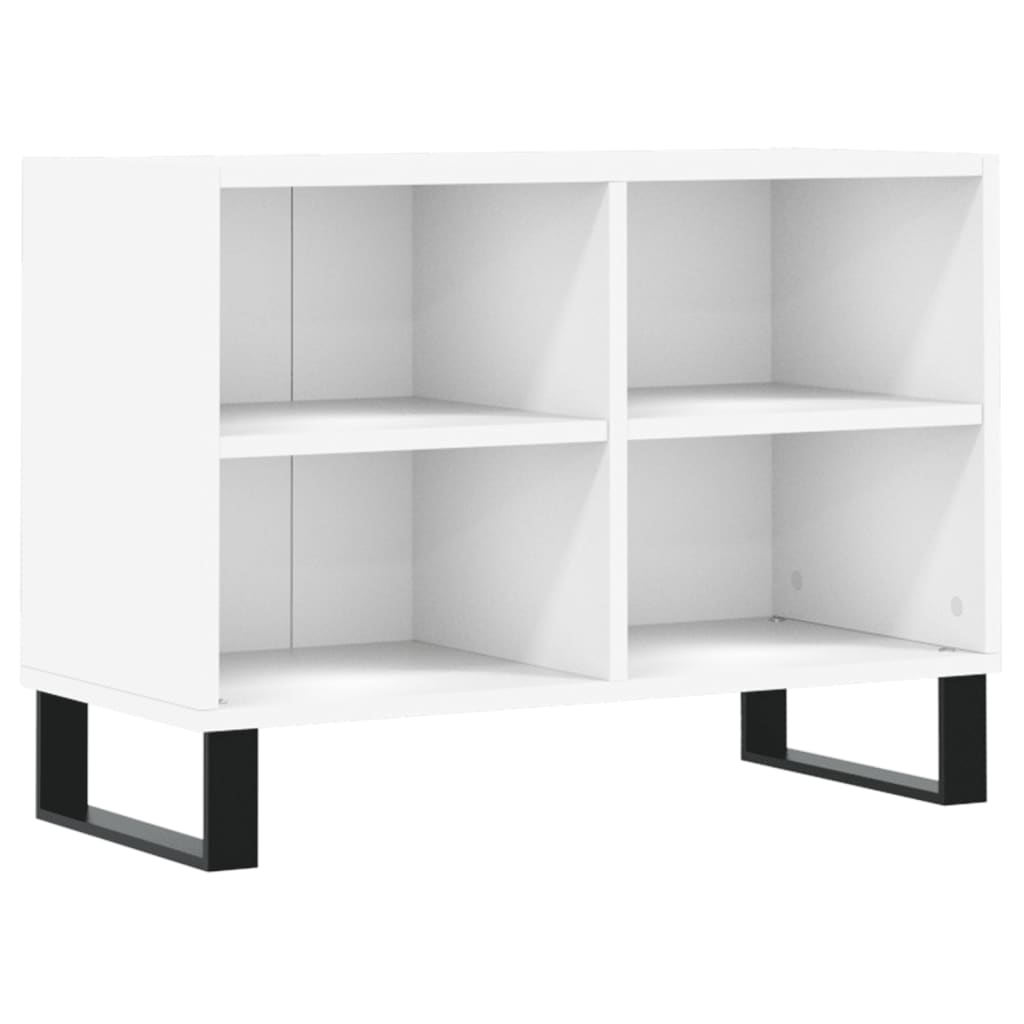 Mobile Porta TV Bianco 69,5x30x50 cm in Legno Multistrato - homemem39