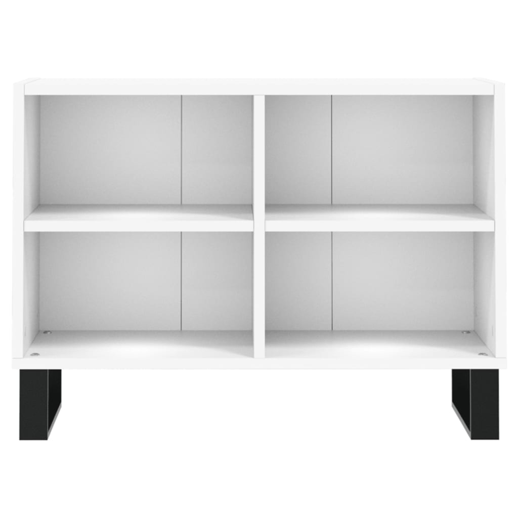 Mobile Porta TV Bianco 69,5x30x50 cm in Legno Multistrato - homemem39