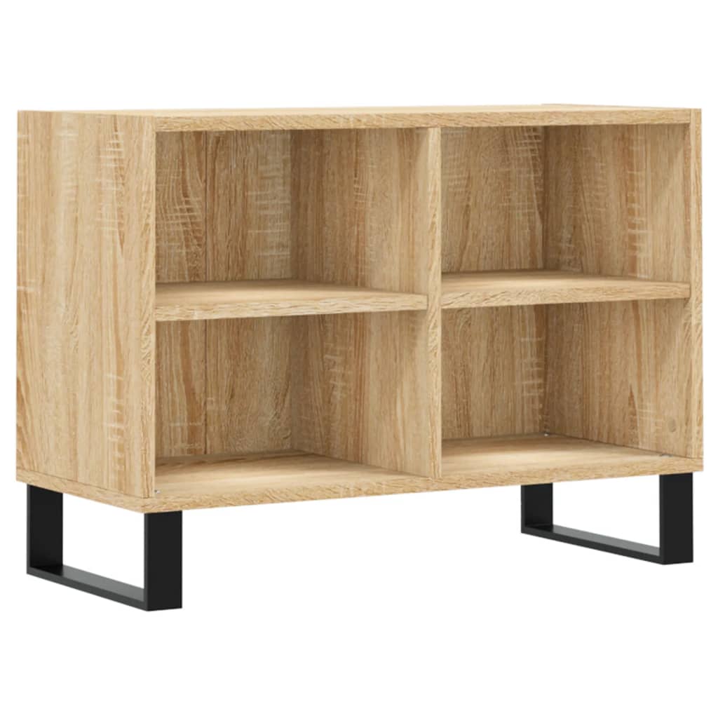 Mobile Porta TV Rovere Sonoma 69,5x30x50cm in Legno Multistrato - homemem39