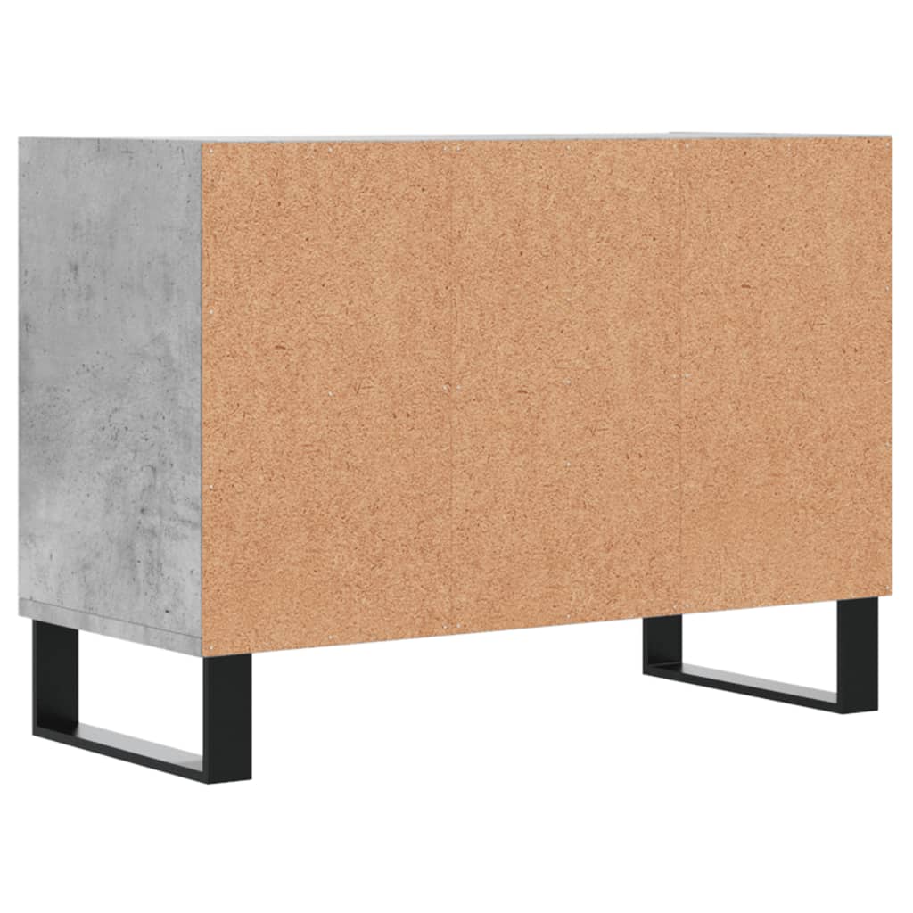 Mobile Porta TV Grigio Cemento 69,5x30x50 cm Legno Multistrato - homemem39