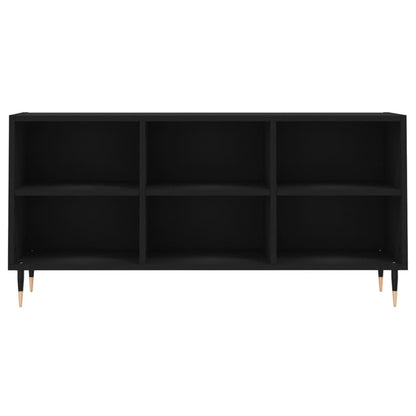 Mobile Porta TV Nero 103,5x30x50 cm in Legno Multistrato - homemem39