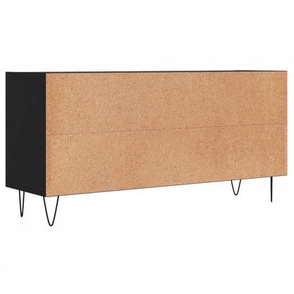 Mobile Porta TV Nero 103,5x30x50 cm in Legno Multistrato - homemem39