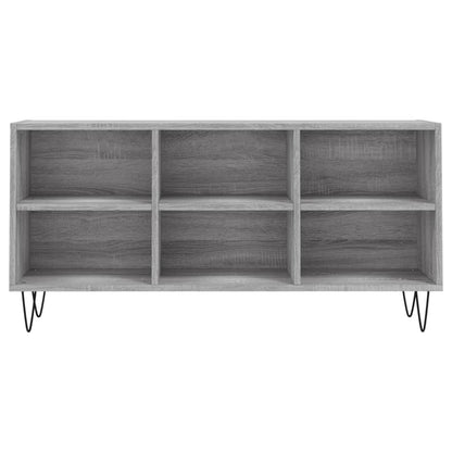 Mobile TV Grigio Sonoma 103,5x30x50 cm in Legno Multistrato - homemem39