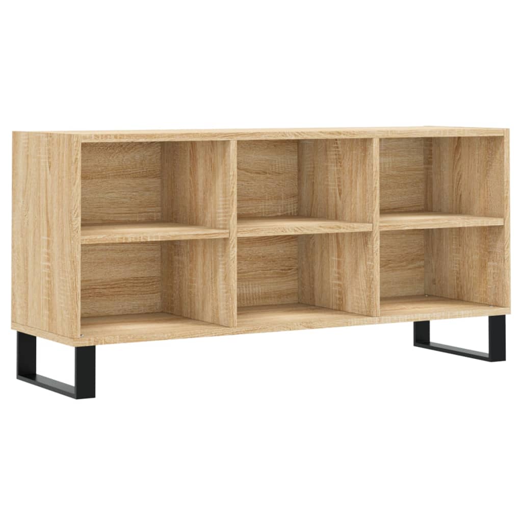 Mobile Porta TV Rovere Sonoma 103,5x30x50 cm Legno Multistrato - homemem39