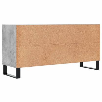 Mobile per TV Grigio Cemento 103,5x30x50 cm Legno Multistrato - homemem39