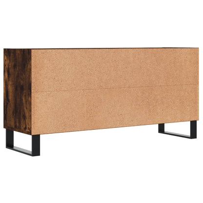 Mobile Porta TV Rovere Fumo 103,5x30x50 cm in Legno Multistrato - homemem39