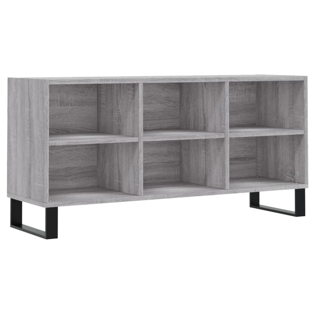 Mobile TV Grigio Sonoma 103,5x30x50 cm in Legno Multistrato - homemem39