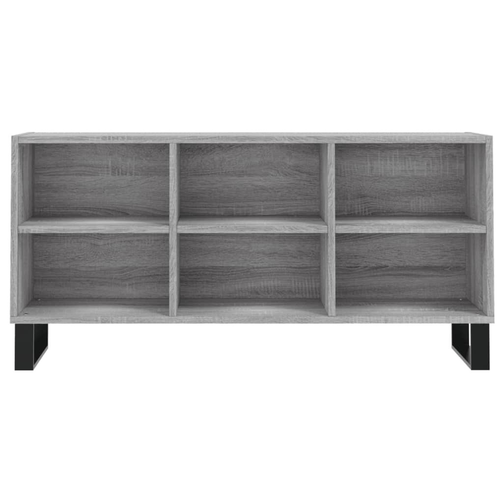 Mobile TV Grigio Sonoma 103,5x30x50 cm in Legno Multistrato - homemem39