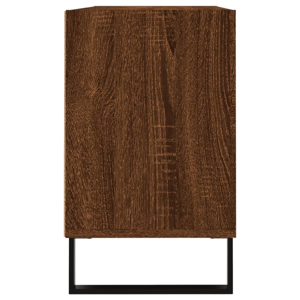 Mobile Porta TV Rovere Marrone 103,5x30x50 cm Legno Multistrato - homemem39