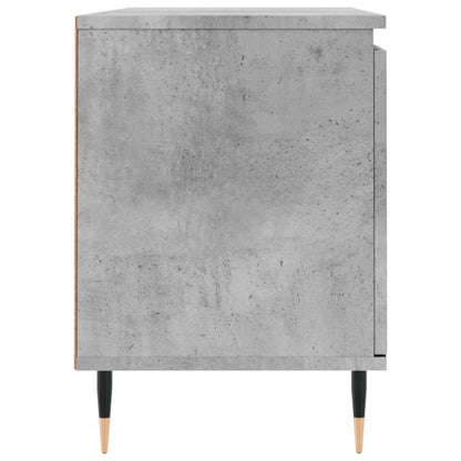 Mobile Porta TV Grigio Cemento 104x35x50cm in Legno Multistrato - homemem39