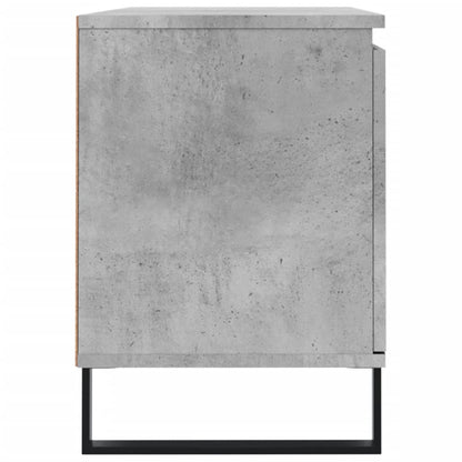 Mobile Porta TV Grigio Cemento 104x35x50cm in Legno Multistrato - homemem39