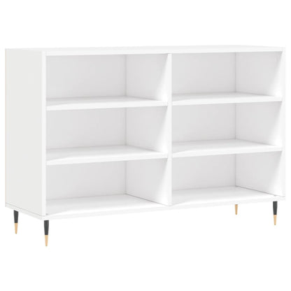 Credenza Bianca 103,5x35x70 cm in Legno Multistrato - homemem39