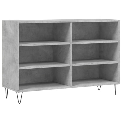 Credenza Grigio Cemento 103,5x35x70 cm in Legno Multistrato - homemem39