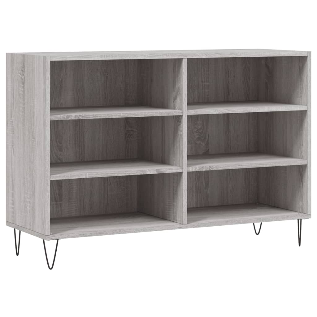 Credenza Grigio Sonoma 103,5x35x70 cm in Legno Ingegnerizzato - homemem39