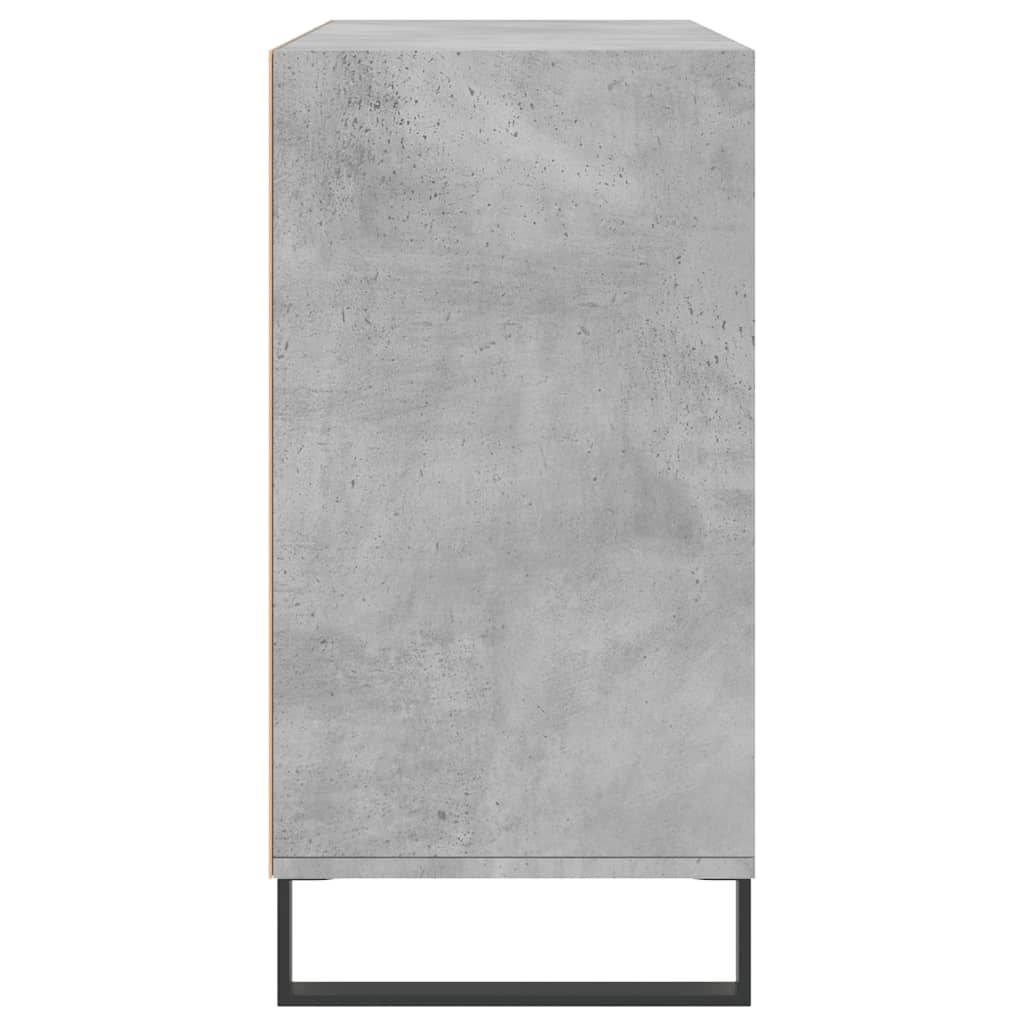 Credenza Grigio Cemento 103,5x35x70 cm in Legno Multistrato - homemem39