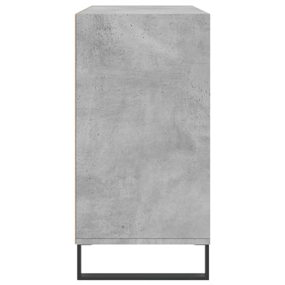 Credenza Grigio Cemento 103,5x35x70 cm in Legno Multistrato - homemem39