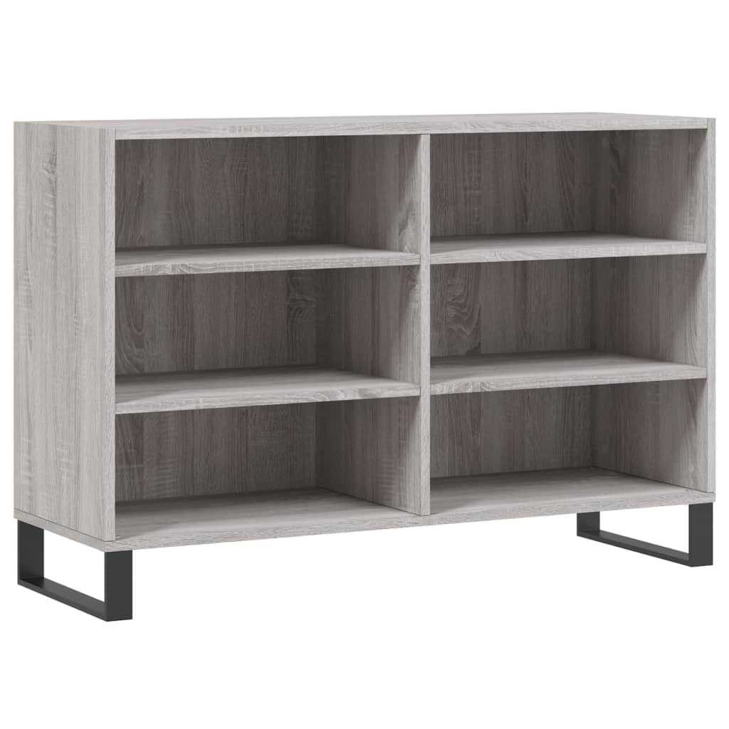 Credenza Grigio Sonoma 103,5x35x70 cm in Legno Ingegnerizzato - homemem39