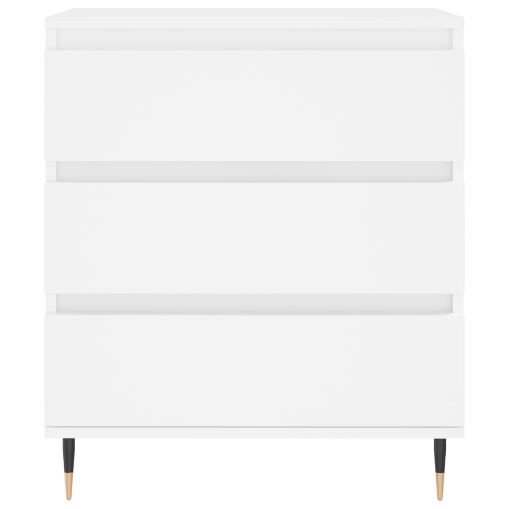 Credenza Bianca 60x35x70 cm in Legno Multistrato - homemem39