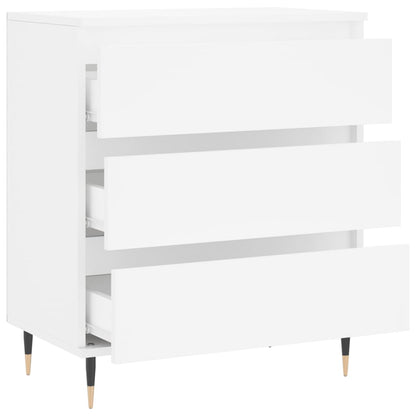 Credenza Bianca 60x35x70 cm in Legno Multistrato - homemem39