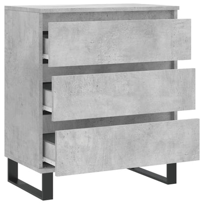 Credenza Grigio Cemento 60x35x70 cm in Legno Multistrato - homemem39