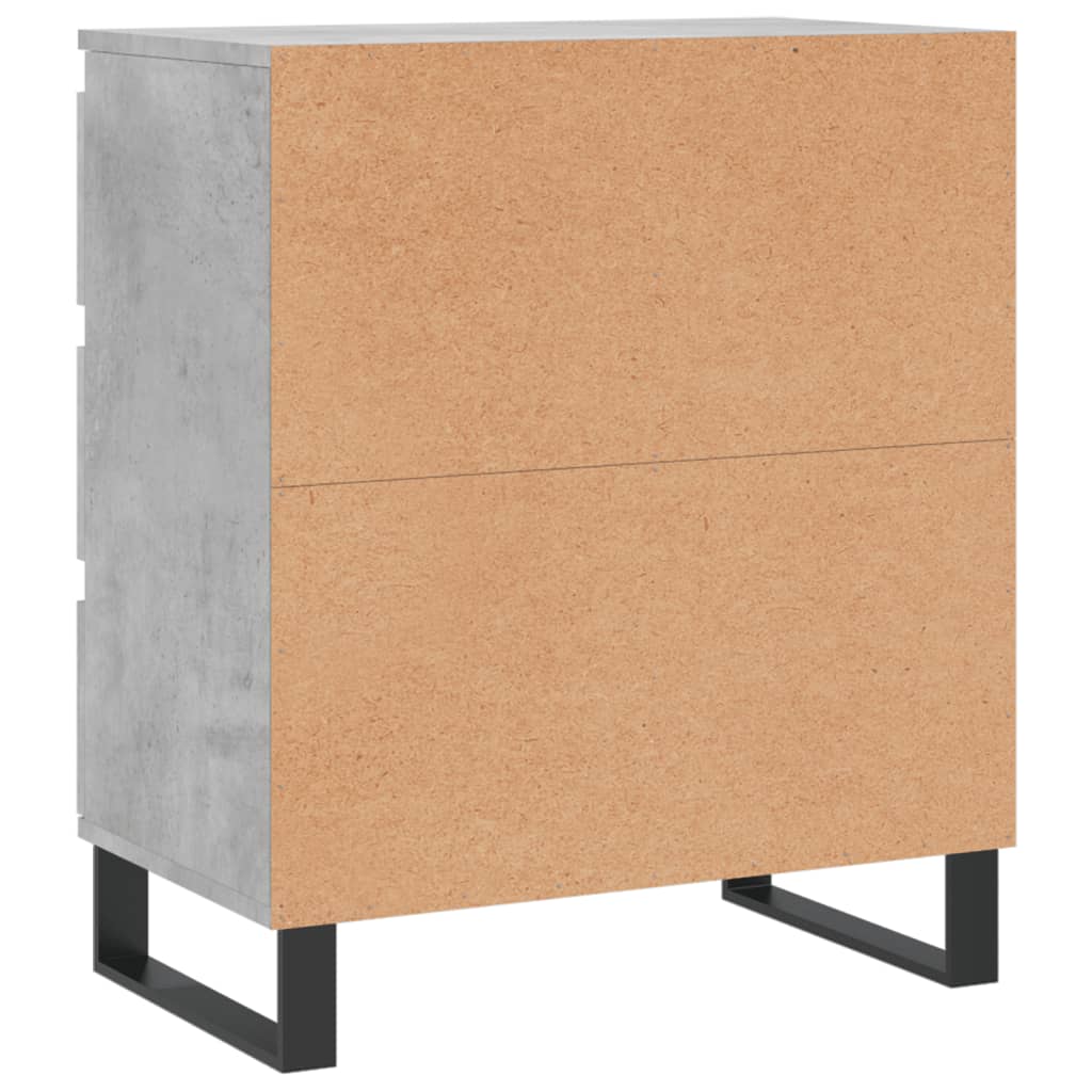 Credenza Grigio Cemento 60x35x70 cm in Legno Multistrato - homemem39