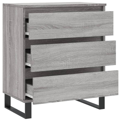 Credenza Grigio Sonoma 60x35x70 cm in Legno Multistrato - homemem39