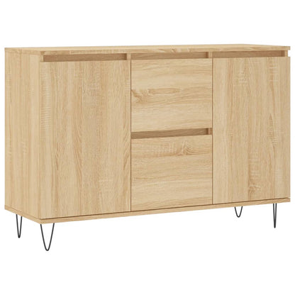 Credenza Rovere Sonoma 104x35x70 cm in Legno Multistrato - homemem39