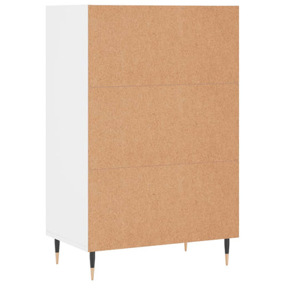 Credenza Bianca 57x35x90 cm in Legno Multistrato - homemem39