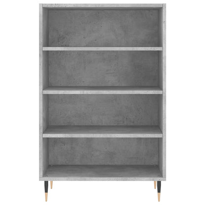 Credenza Grigio Cemento 57x35x90 cm in Legno Multistrato - homemem39