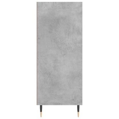 Credenza Grigio Cemento 57x35x90 cm in Legno Multistrato - homemem39