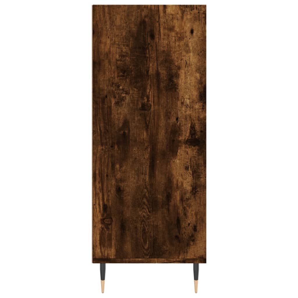 Credenza Rovere Fumo 57x35x90 cm in Legno Multistrato - homemem39