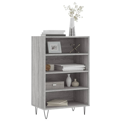 Credenza Grigio Sonoma 57x35x90 cm in Legno Multistrato - homemem39