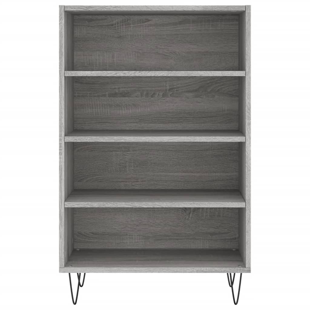 Credenza Grigio Sonoma 57x35x90 cm in Legno Multistrato - homemem39