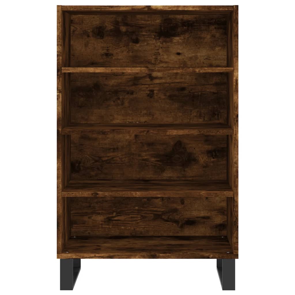 Credenza Rovere Fumo 57x35x90 cm in Legno Multistrato - homemem39