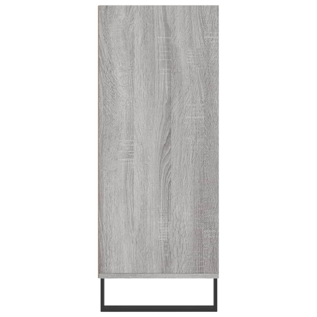 Credenza Grigio Sonoma 57x35x90 cm in Legno Multistrato - homemem39