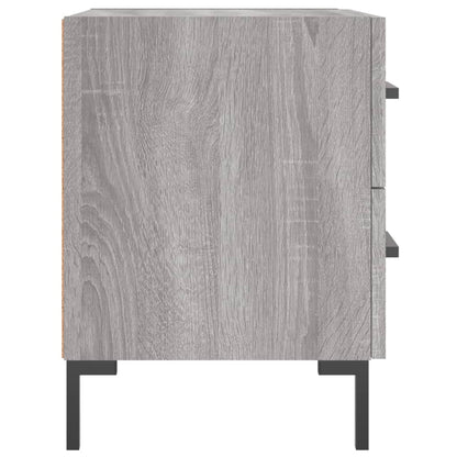 Comodini 2 pz Grigio Sonoma 40x35x47,5 cm in Legno Multistrato - homemem39