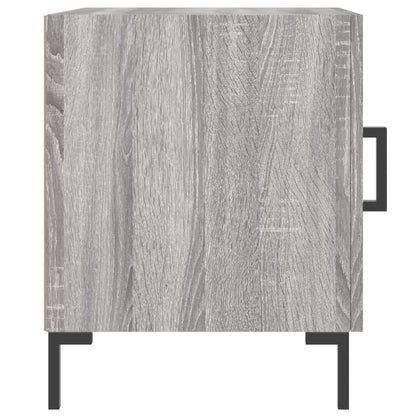 Comodini 2 pz Grigio Sonoma 40x40x50 cm in Legno Multistrato - homemem39