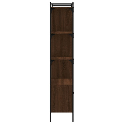 Libreria Ante Rovere Marrone 76,5x30x154,5 cm Legno Multistrato - homemem39