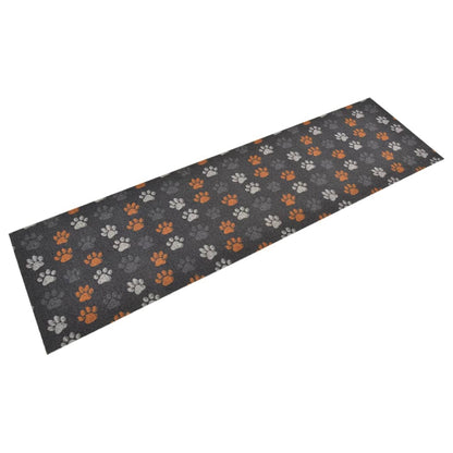 Tappeto da Cucina Lavabile Zampe 45x150 cm Velluto - homemem39