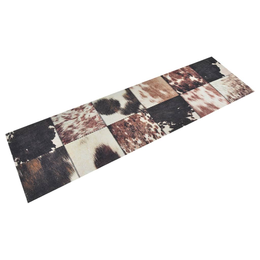 Tappeto da Cucina Lavabile Pelle Animali 45x150 cm Velluto - homemem39