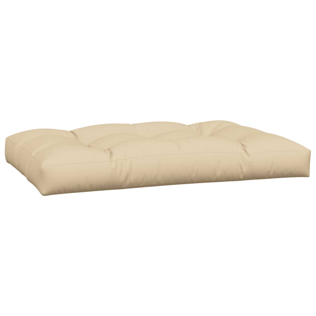 Cuscini per Pallet 7 pz Beige in Tessuto - homemem39