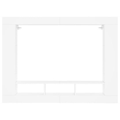 Mobile Porta TV Bianco 152x22x113 cm in Legno Multistrato - homemem39