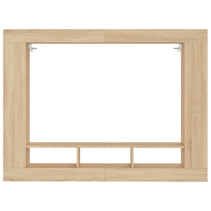 Mobile Porta TV Rovere Sonoma 152x22x113cm in Legno Multistrato - homemem39