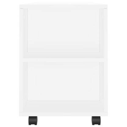 Mobile Porta TV Bianco 102x34,5x43 cm in Legno Multistrato - homemem39
